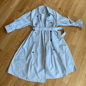 Gray Oversized Trench Coat 🧥